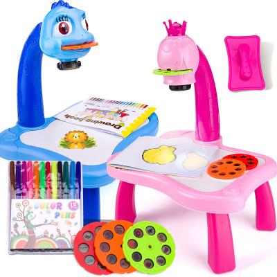 China Drawing Accompanying Children To Study Projection Table Painting Machine Children Toy Drawing Board for sale