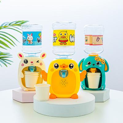 China Wholesale Custom Made Plastic Mini ABS Water Dispenser Furniture Plastic Pretend Play Kitchen Toys For Kids for sale