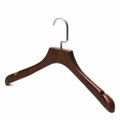 China 2019 OEM Professional Private Label Anti-Slip Luxury Cloth Dry Hangers for sale