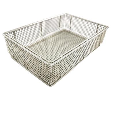 China Viable Stainless Steel Mesh Medical Sterilizing Basket From Zhong Liang Factory 304 316 for sale