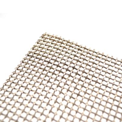 China 304 316 316l Durable 6 Mesh 8 10 12 14 20 Mesh Stainless Steel Crimped Woven for sale