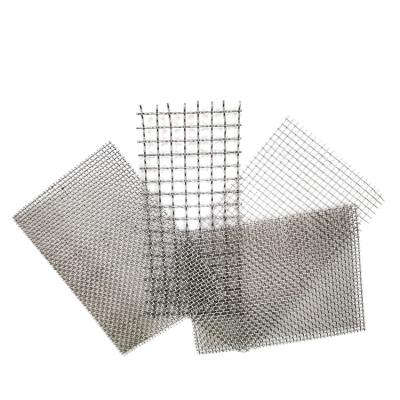 China Zhong Liang Factory Stainless Steel Crimped Plain Weave Wire Mesh Decoration Mesh 304 316 304L 316L Coarse Wire Mesh for sale