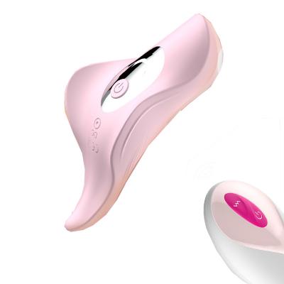 China Portable Invisible Butterfly Panties Massager Frequency Vibrator Wireless Remote Control Vibrating Underwear For Women for sale