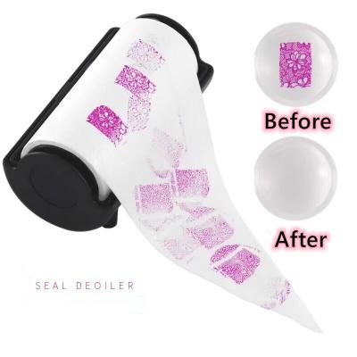 China Seal Deoiler Manicure Remove Polish For Nail Art Tool Professional Newest Product Removal Punch Remover Set Nail Stamp Remover for sale