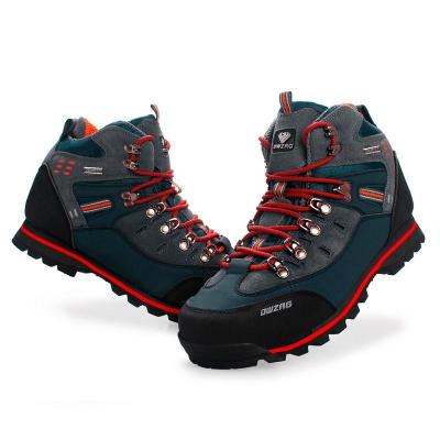 China Plastic In Outdoor Wearable Suede Safety Work Boot Running PU Leather Anti Slip Hiking Shoes For Men for sale