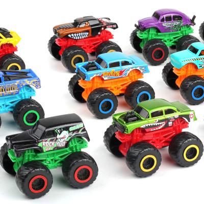 China 2023 Wholesale Colorful Freewheel Toy Bigfoot Monster Truck Kids Toy Car Off Road Diecast Diecast Tending Model Car Toy for sale