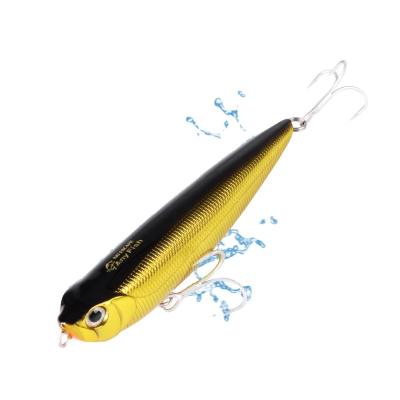 China ANYFISH STAR PENCIL 100SL 10cm 12.9g with 2 3D Hooks Eyes Artificial Streamlined Body Floating Hard Groundbaits Fishing Lures SAGE PENCIL 100SL for sale