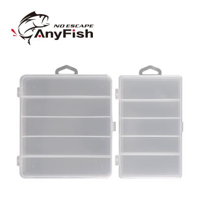 China Multifunctional Plastic Portable Professional Plastic Fishing Lure Hook Bait Storage Case Box Fishing Tackle for sale