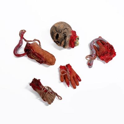 China Unique Halloween Decoration Design Haunted House Layout Props Halloween Decoration Hand Broken Halloween Product for sale