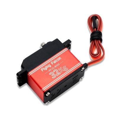 China Vehicles & Digital RC 32KG Coreless High Torque Standard Size Toys Brushless Servo Waterproof Remote Control Servo for sale