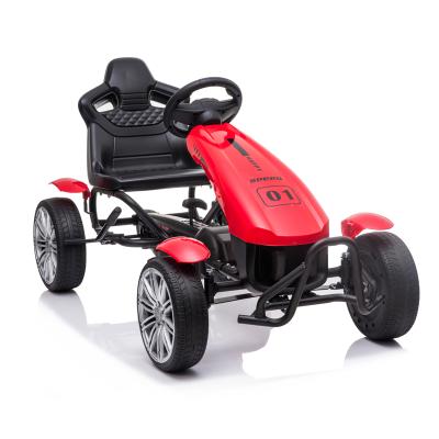 China The Ride On Toy 2021 Four Big Wheels Children Pedaling To Go Cart Factory Wholesale Children Ride On Toy Vehicle for sale