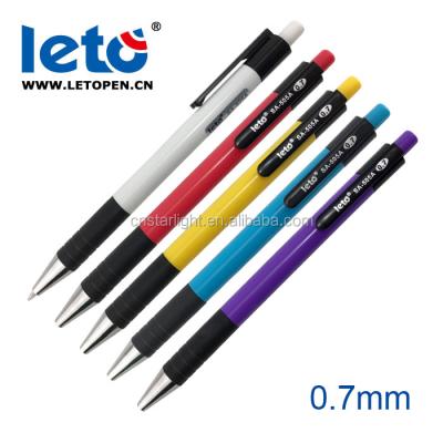 China office & School Pen Leto SA-505A 0.7mm Colorful Retractable Ball Pen for sale