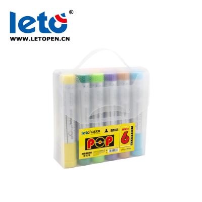 China 6mm 12 Pack Biggie Tip Posterman Marker Wide LT-0612 for sale