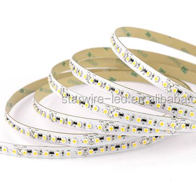 China hotel led roll 3528 dc 12v 24v 5m one roll cct 2300K 3000K 4000K 5000K 6000K led strip light dimmable for sale