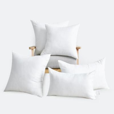 China Hot Selling White Sofa Air Permeable High Quality Cotton Square Pillow, Pillow Core Cushion, Inner Cushion Filled Cushion Wholesale for sale