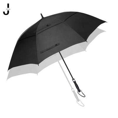 China Special Customized Oversized Canopy 68 Inch Customizable Auto Open Double Vented Windproof Golf Umbrella With Logo Print Umbrella for sale