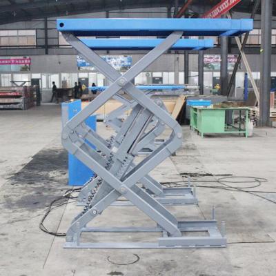 China Underground Hydraulic Scissor Car Wash Lift 3000kg for sale