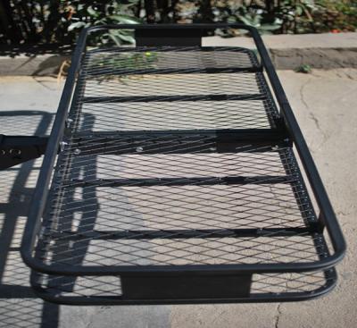 China Steel Folding Hitch Mount Cargo Carrier Basket for sale