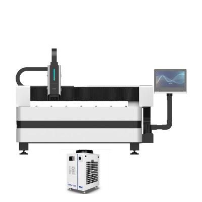 China SERVOMOTOR metal fiber laser cutting machine with Raycus laser source laser cutting machine for metal for sale