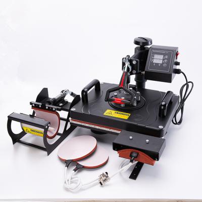 China Hotels 8 in 1 Heat Press Machine 38*30 cm T-shirt Printing Machine for T-shirt, Hat, Mug Heat Transfer for sale