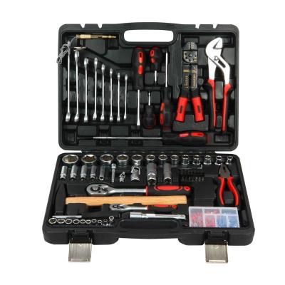 China 99pcs Chrome Vanadium Steel Combination Car Repairing Tool Kit for sale