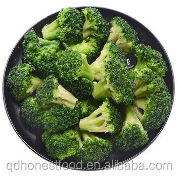 China New crop high quality low price Chinese IQF green frozen Broccoli for sale