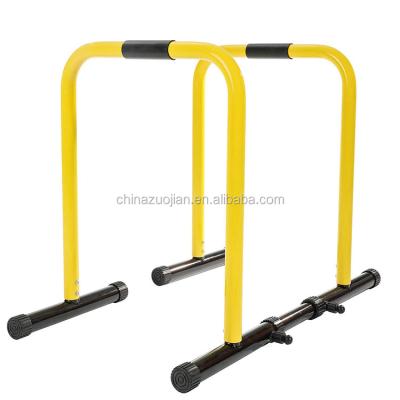 China Functional Durable Dip Station Heavy Duty Dip Stands Fitness Workout Dip Bar Station Parallette Stabilizer Raise Stand for sale