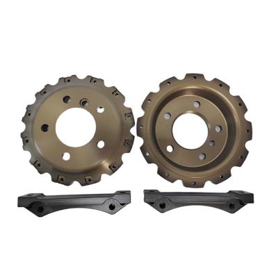 China CB35532 CNC High Quality Aluminum Competitive Price Full Brake Disc Bell Brake Disc Bell Customized And Brake Caliper Bracket for sale