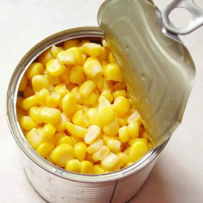 China Canned Corn Maker Good Taste Canned Kernel Corn for sale