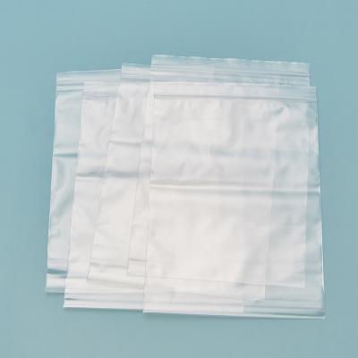 China Self Seal Reusable Plastic Cardbread Clear Bag PE OPP Bags Recyclable Clear Zip Lock Packing Clear Bags for sale