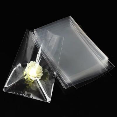 China Custom Logo Printing Clear Plastic Printing Opp Recyclable Custom Header Card Packing Gift Bread Candy Packaging Bag for sale