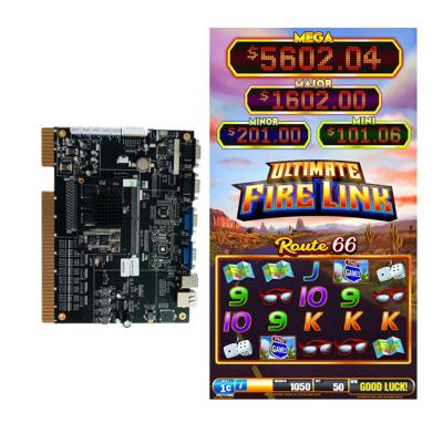 China High Profits America Newest Fire Link Slot Casino Games Machine Software Firelink Route 66 Slot Game Video Game Board for sale