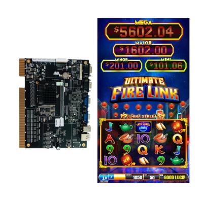 China China Link Street Fire Video Game High Profits Vertical Screen Casino Arcade Gambling Slot Game Board for sale