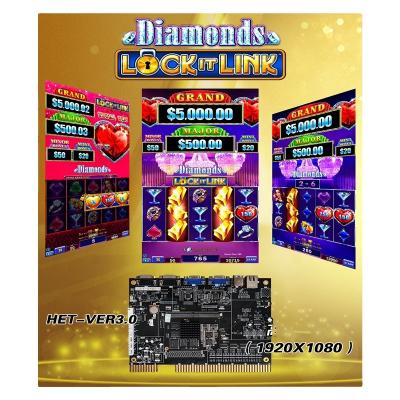 China High Profits 2021 Lock It Link Night Life JACKPOT WMS SLOT GAME BOARD Machine Casino Gambling Game for sale