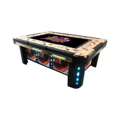 China Hot Metal+acrylic+plastic 8 player 2021 55 inch fish game table/fish game machine game/fishing game machine for sale