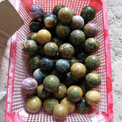 China Natural Stone Ocean Jasper Spheres from Europe with Good Quality for sale