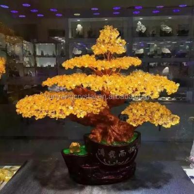 China china bead crystal christmas treeschina decorative agate crystal citrine decorative lazulite bead christmas trees for sale