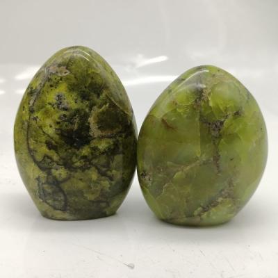 China Wholesale Natural Green Opal Stone Polished Freeform From Europe For Home Decoration for sale