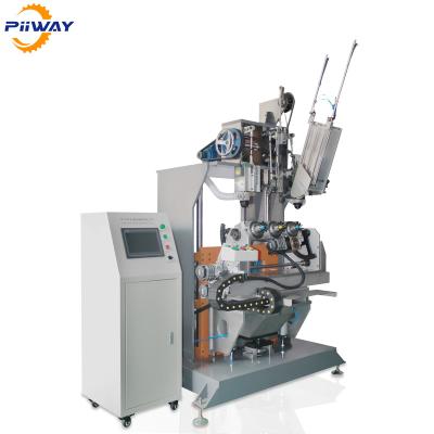 China For broom and brush making machine China PIWEI broom and brush making machine manufacturer/CNC 5 axis hair brush 2drilling and 1tufting machine/machine for sale