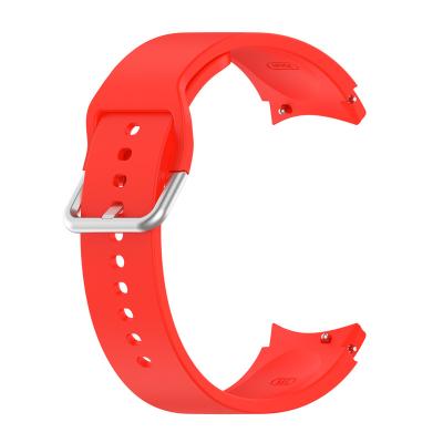 China For official samsung galaxy watch 4 silicone watchband galaxy watch4 for samsung galaxy watch4 42mm classic 46mm strap quick replacement strap for sale