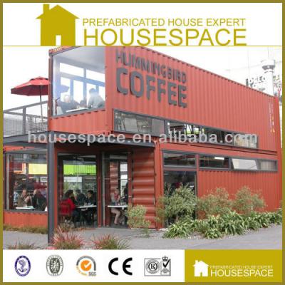 China Waterproof Parking Lot Low Cost Coffee Container House for sale