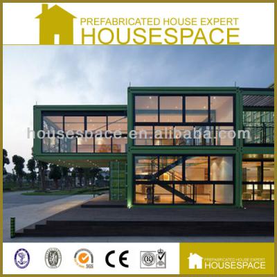 China Carport Two Storey Container House Environmental Friendly Steel Parts for sale