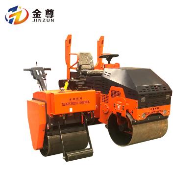 China Hand Held Road Machinery Repair Shops Diesel Engine Single Roller Steel Wheel Manual Roller Compactor for sale