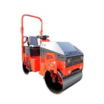 China Home Use 1 Ton Road Roller Compactor Machine Diesel Type Asphalt Paving Road Compactor Roller for sale