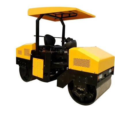 China Building material stores factory direct supply hydraulic vibration road roller machine for sale