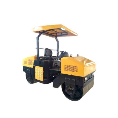 China Construction worksÂ   double wheel steel roller made in china, ride-on road roller price for sale