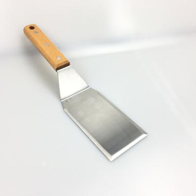 China Hot Sale Kitchen Tools Griddle/Teppanyaki Turner Griddle Spatula Scraper for sale