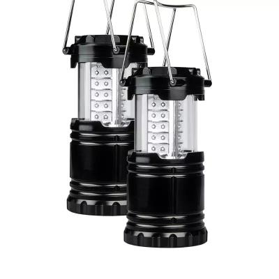 China Hot Selling Outdoor Emergency Light Rising Led Camping Lantern With AA Battery Lamp Lantern Wraps Lights for sale