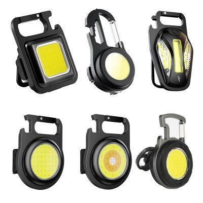 China Mini Multifunctional Portable Outdoor Key Chain/Emergency Light Garden USB Camping Work Lamps for sale