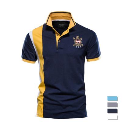 China Relieve New Fashion Logo Polo Shirts Men Wholesale Clothing Custom Made Luxury Style Polo Shirts for sale